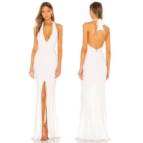 Nookie Dresses & Skirts - Nookie Illegal Halter Gown Maxi Formal Elegant Gala Bridal Wedding Party XS